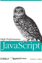 Book cover of High Performance JavaScript