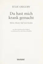 Book cover of Du hast mich krank gemacht