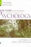 Book cover of Study guide for Coon and Mitterer's Introduction to psychology