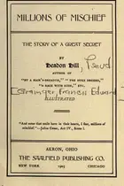 Book cover of Millions of mischief