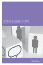 Book cover of Hearing the voices of children