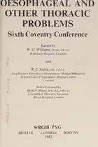 Book cover of Oesophageal and other thoracic problems