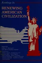 Book cover of Readings in renewing American civilization
