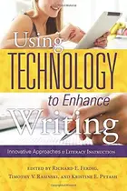 Book cover of Using technology to enhance writing