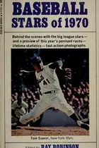 Book cover of Baseball stars of 1970