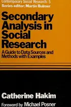 Book cover of Secondary analysis in social research