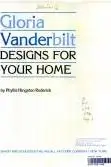 Book cover of Gloria Vanderbilt designs for your home