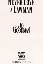 Book cover of Never love a lawman