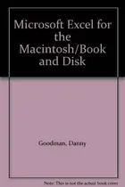 Book cover of Microsoft Excel for the Macintosh
