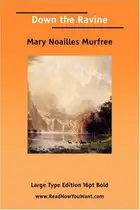 Book cover of Down the Ravine