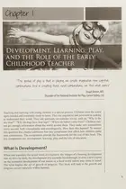 Book cover of Learning Through Play