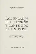 Book cover of Los engaños de un egaño y confusion de un papel