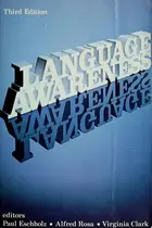 Book cover of Language awareness