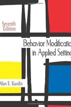 Book cover of Behavior Modification in Applied Settings