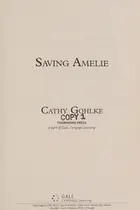 Book cover of Saving Amelie