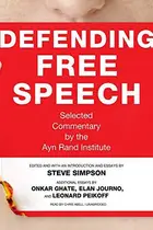 Book cover of Defending Free Speech