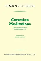 Book cover of Cartesian meditations