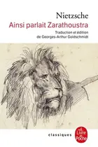 Book cover of Ainsi parlait Zarathoustra un livre pour tous et pour personne