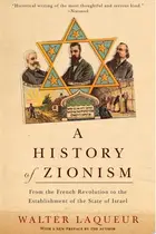 Book cover of A history of Zionism