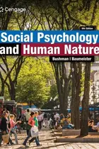 Book cover of Social psychology and human nature