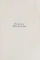 Book cover of Ghost of Monsieur Scarron