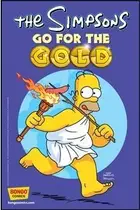 Book cover of The Simpsons go for the gold