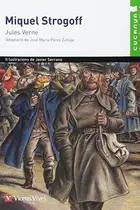 Book cover of Miguel Strogoff. Material Auxiliar. Primaria