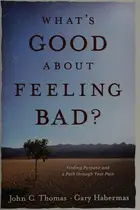 Book cover of What's good about feeling bad?