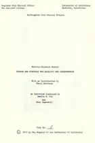 Book cover of Search and struggle for equality and independence