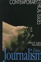 Book cover of Journalism ethics