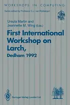 Book cover of First International Workshop on Larch