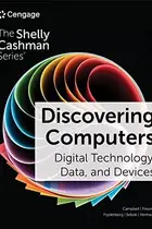 Book cover of Discovering Computers 2023