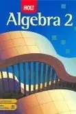 Book cover of Holt algebra 2