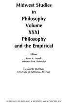 Book cover of Philosophy and the empirical
