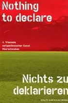 Book cover of Nothing to declare - Nichts zu deklarieren