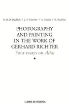 Book cover of Photography and painting in the work of Gerhard Richter