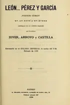 Book cover of León-- Pérez y García