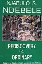 Book cover of Rediscovery of the ordinary