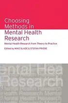 Book cover of Choosing Methods in Mental Health Research
