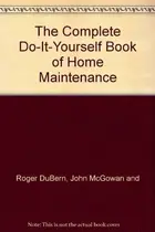 Book cover of Do It Yourself Book of DIY and Home Maintenance