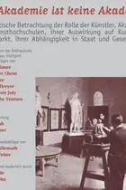 Book cover of Die Akademie ist keine Akademie