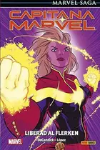 Book cover of Marvel saga capitana marvel. liberad al flerken