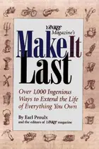 Book cover of Yankee magazine's make it last