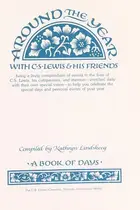 Book cover of Around the Year With C S Lewis and His Friends
