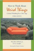Book cover of How to think about weird things
