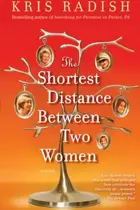 Book cover of The shortest distance between two women