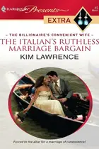 Book cover of The Italian's ruthless marriage bargain