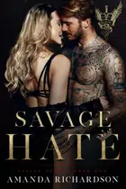 Book cover of Savage Hate A Reverse Harem Romance