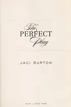 Book cover of The perfect play