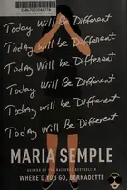 Book cover of Today will be different